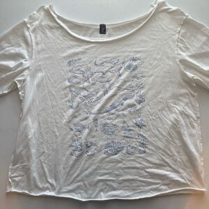 SHEIN Graphic Short Sleeve Tee | 0X